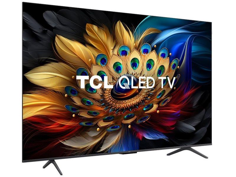 Smart TV TCL 55'' QLED UHD 4K Google TV Dolby Vision Atmos 55C655